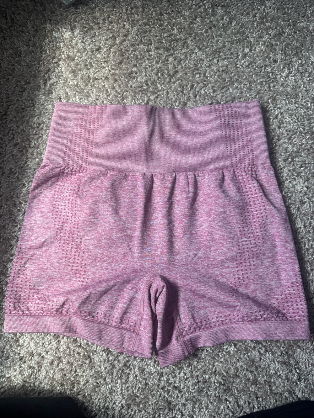 High-Waist Women's Shorts in Pink